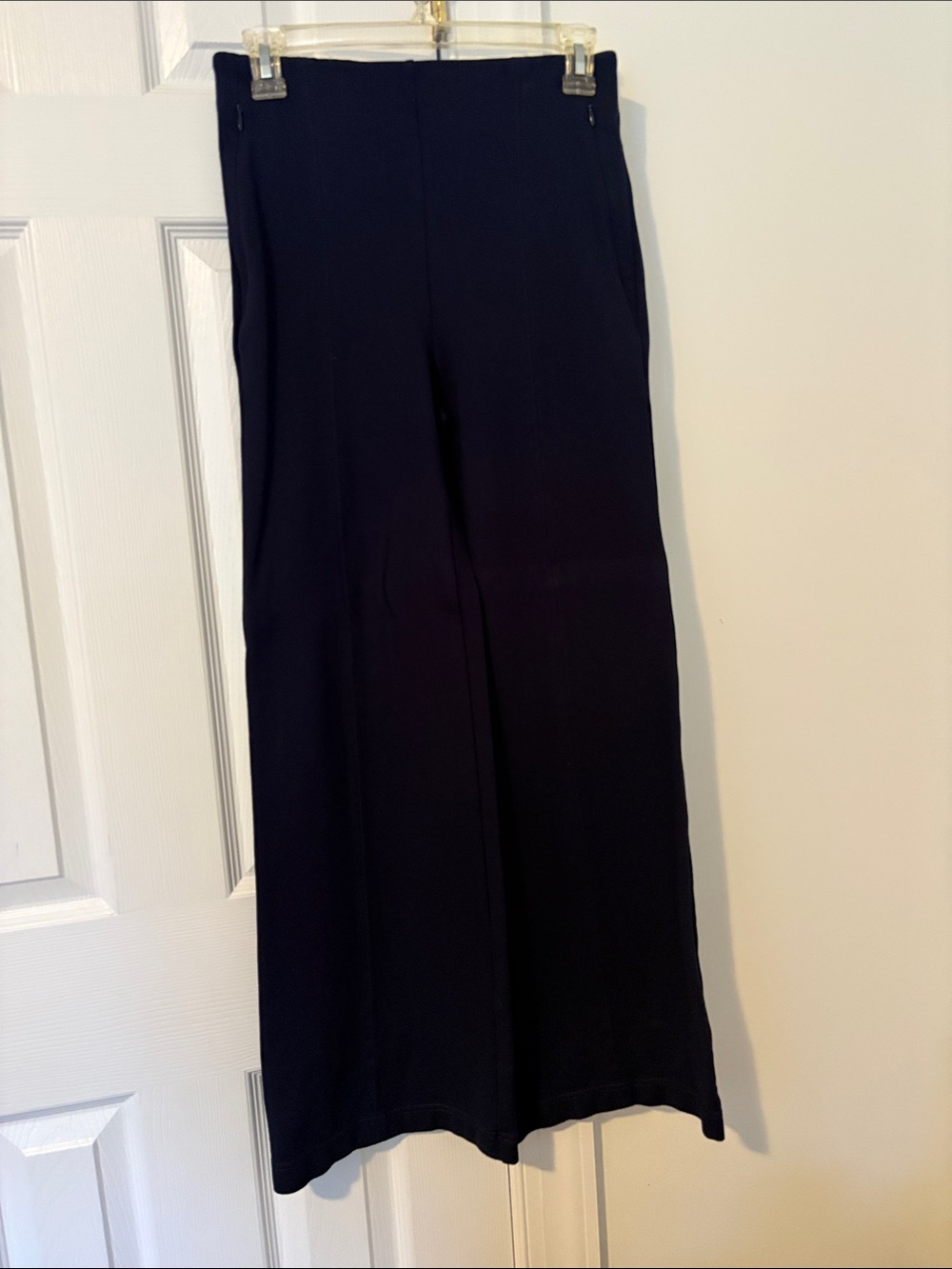 LOFT Navy Wide-Leg Dress Pants